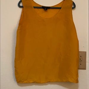 VINTAGE 100% silk tank top